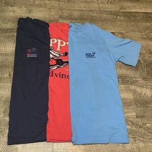 Vineyard vines size boys M (12-14) shirts